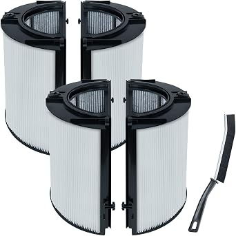 2 Pack 2-in-1 Air Purifier Filter for Dyson HP07 HP09 HP10 TP09 HP07 TP07