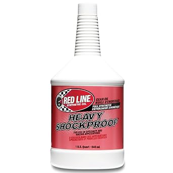 Red Line 58204 Heavy Shockproof Gear Oil - 1 Quart 12 Pack