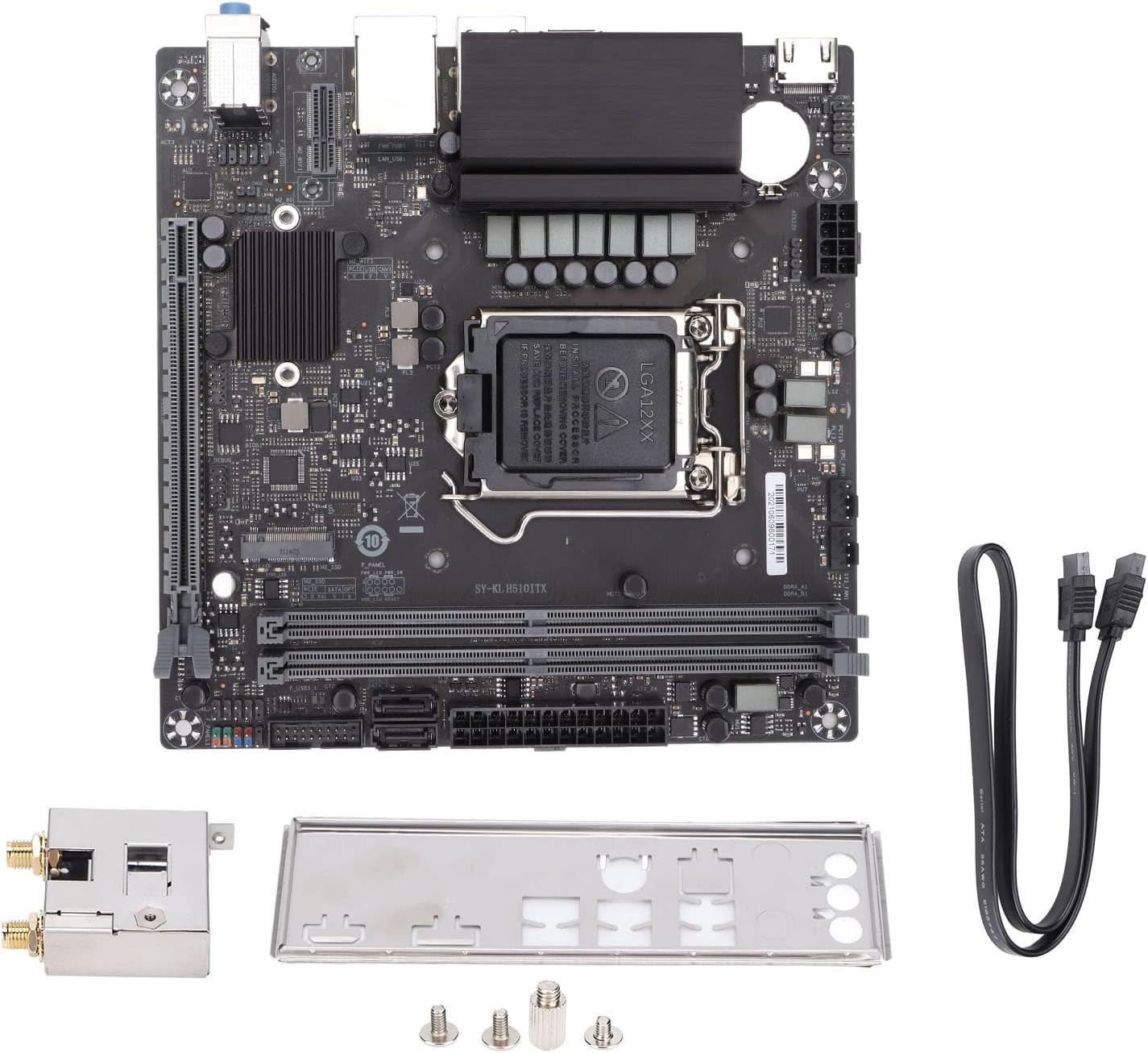 Buy ASHATA DDR4 H510 Chip Motherboard,ITX Dual Channel DDR4 Memory