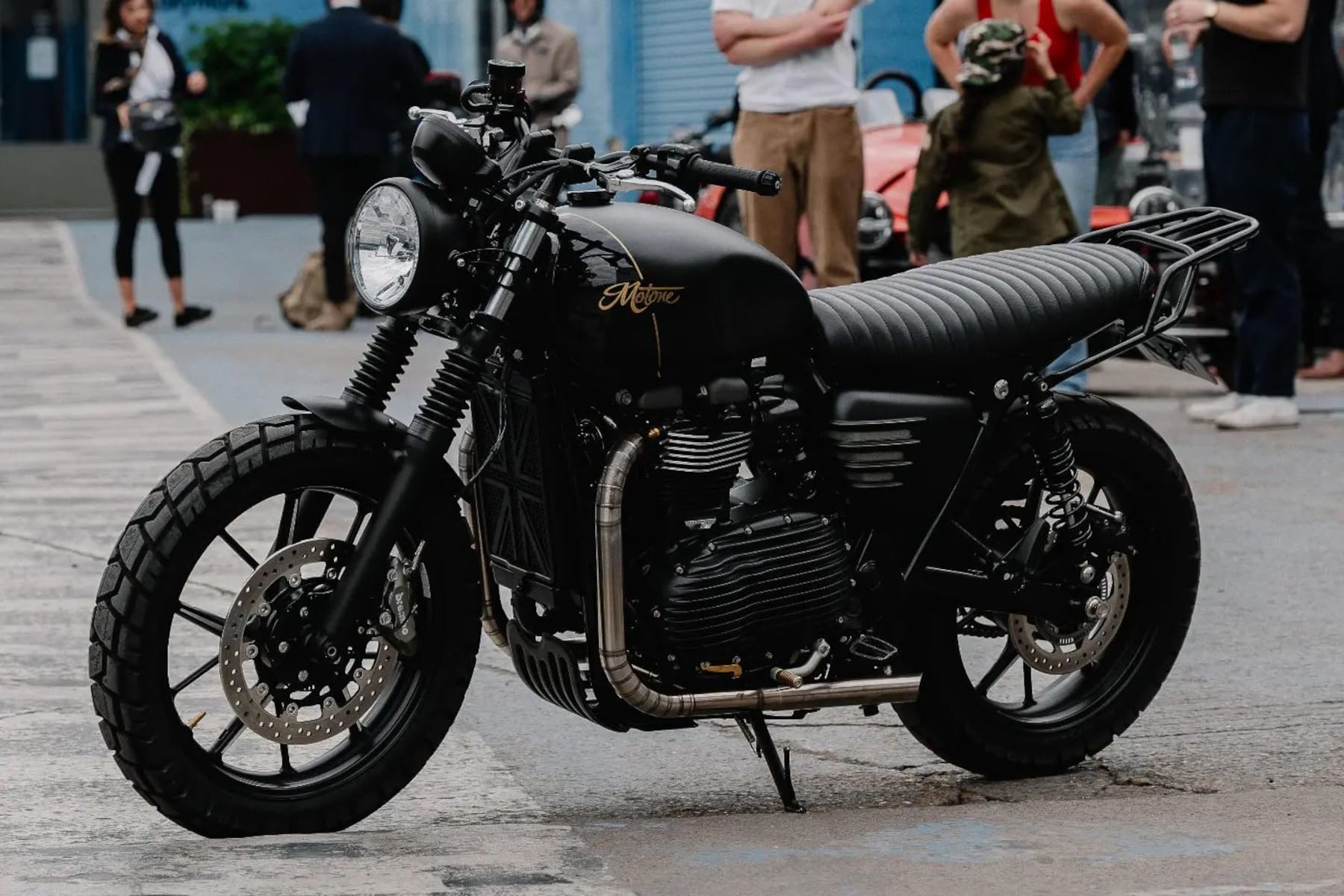 Amazon.co.jp: モートーン(Motone) リアラック GRAND TOURER ブラック