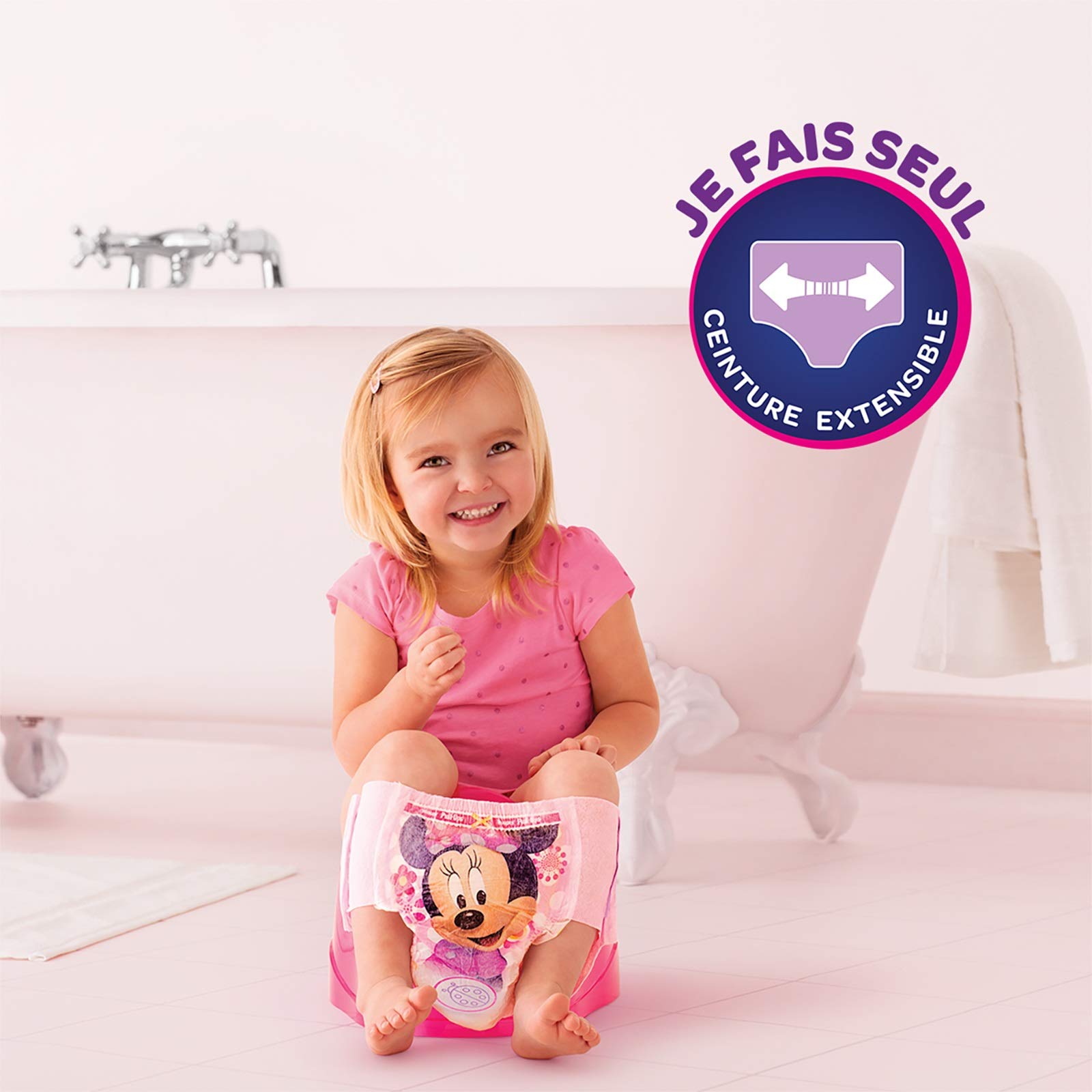 Huggies Pull-Ups Couche de Nuit Fille 2 - 4 Ans 18-23 kg