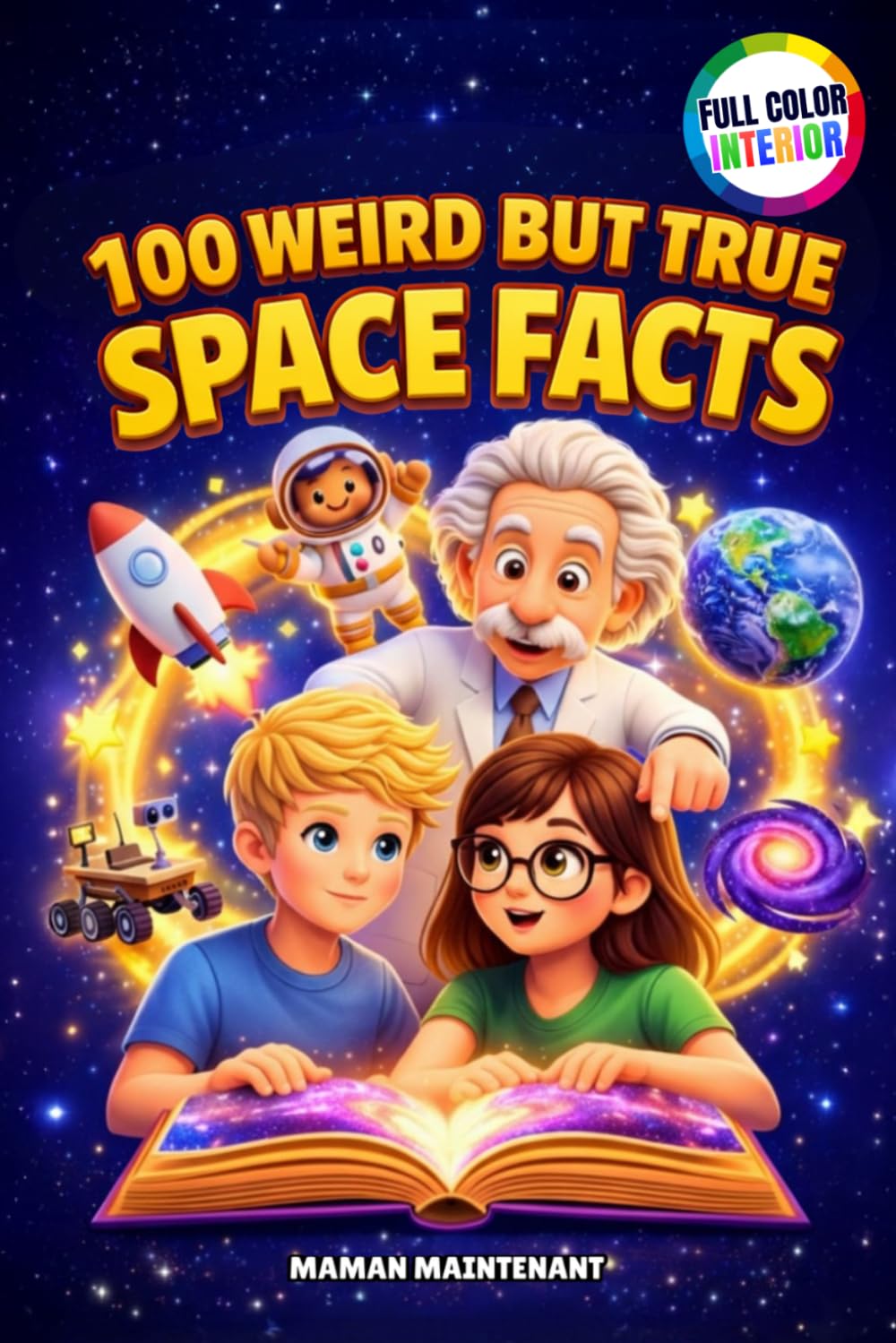 100 WEIRD BUT TRUE SPACE FACTS FOR CURIOUS KIDS: Mind-Blowing Facts and About Galaxies, Astronauts and Rockets for Curious Kids and Smart Teens Aged ... above + Educational Quizzes and Bonus Games