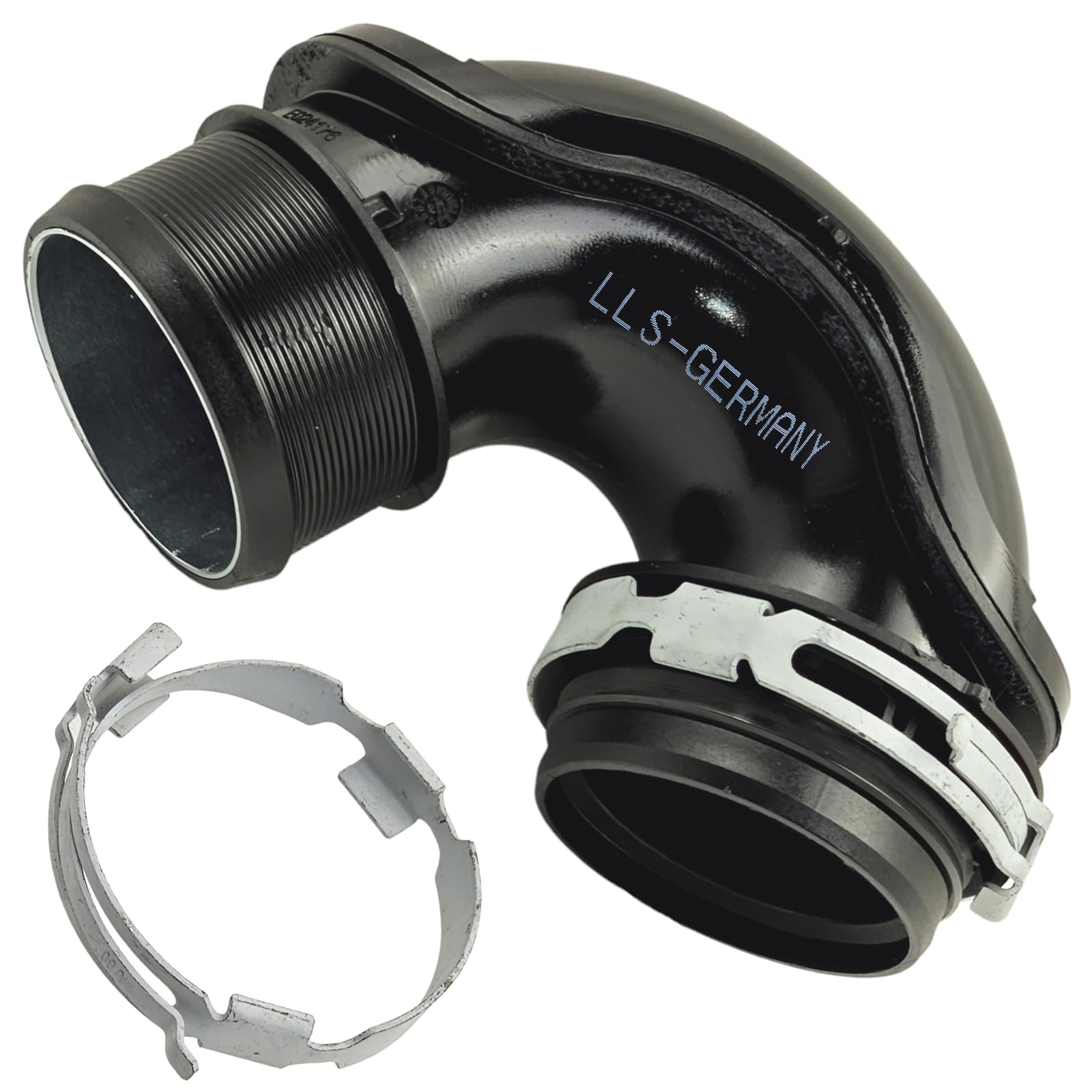 LLS-GERMANY Silikon Ladeluftschlauch Mit Resonator - Kompatibel Mit Opel Insignia A 2.0 CDTi 170 PS