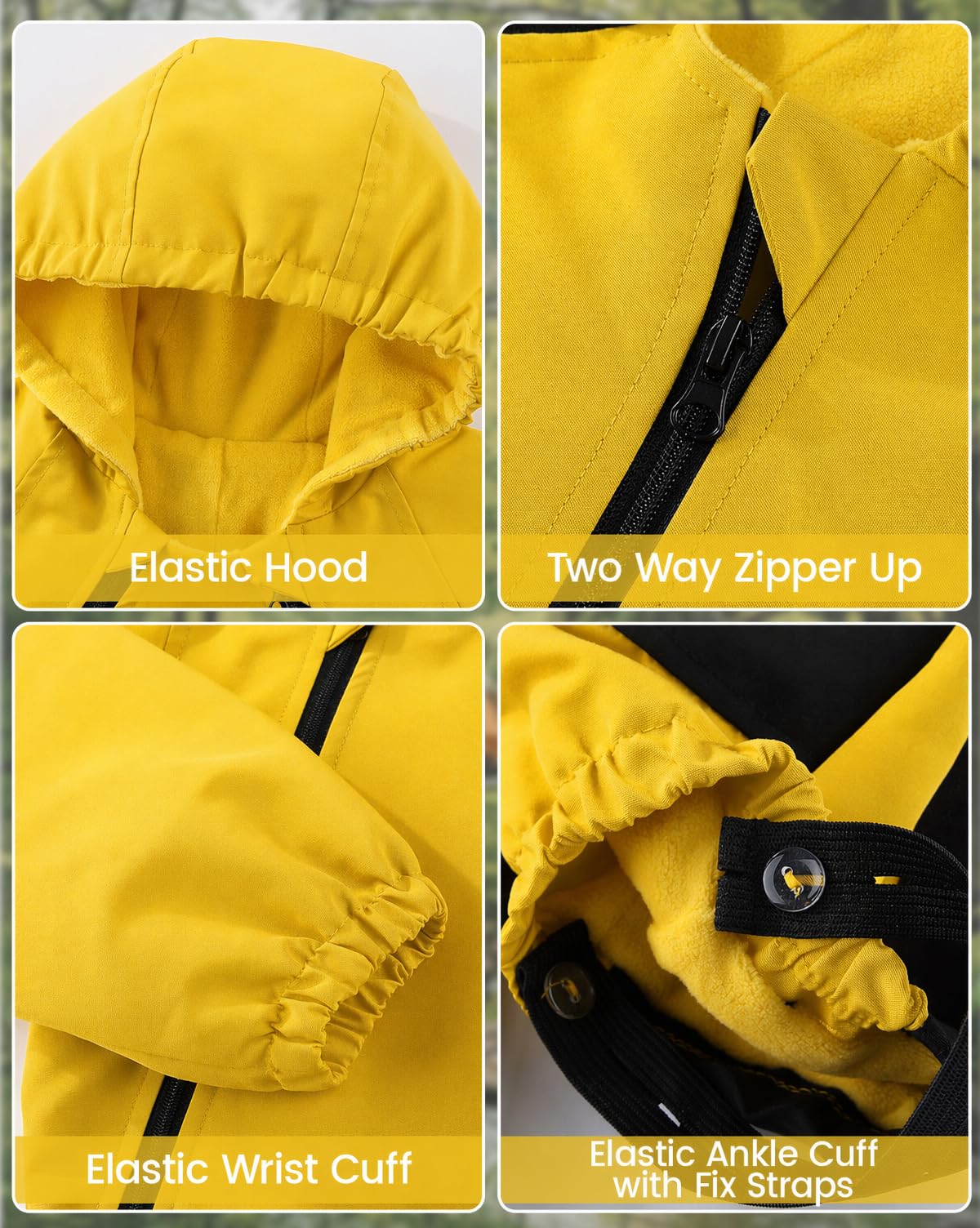 WYTbaby Mameluco Softshell para bebé