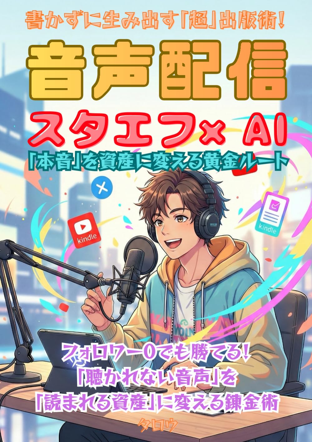 書かずに生み出す「超」出版術！スタエフ(音声配信)×AIで「本音」を資産に変える黄金ルート: ～フォロワー0でも勝てる！「聴かれない音声」を「読まれる資産」に変える錬金術～