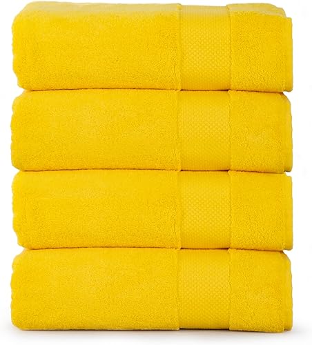 Miniatura 35 de Hencely Juego de 2 toallas de mano de lujo (16 x 28 pulgadas), algodón turco suave, absorbente, de secado rápido, para cara, cuerpo, cocina y baño