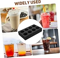 Vista 7 de LIFKOME Soporte de vaso de espuma con múltiples agujeros para 8 tazas para entrega para llevar bandejas de tazas bandejas de bebidas para acampar