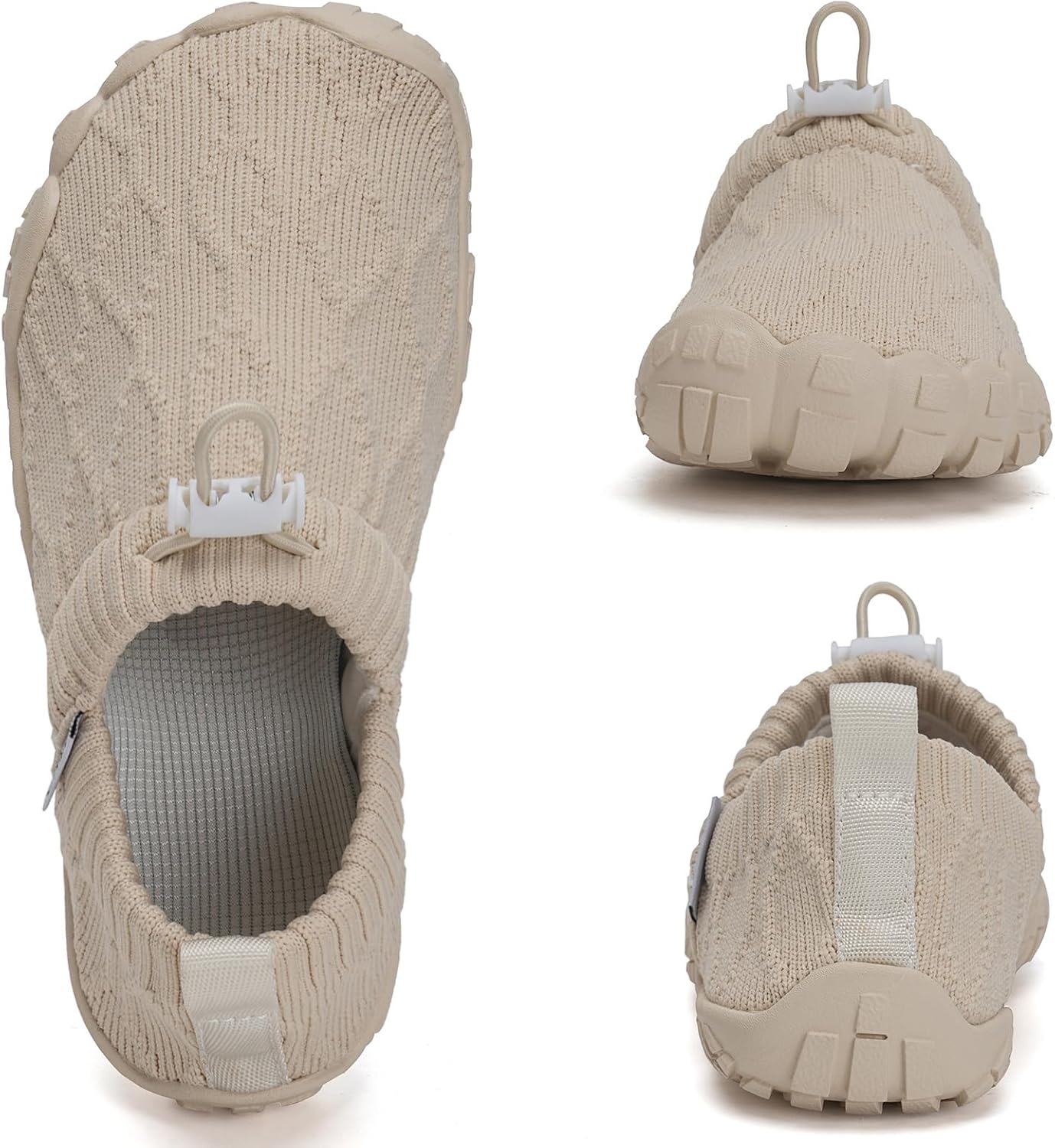 WateLves Kids Barefoot Water Shoes Boys Girls Breathable Wide Toe Slip On Beach Walking Shoes Toddler Swim Shoes Little Big Kid Minimalist Sneakers - Image 4