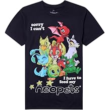 Hot Topic Neopets Sorry I Can't T-Shirt Multi XL