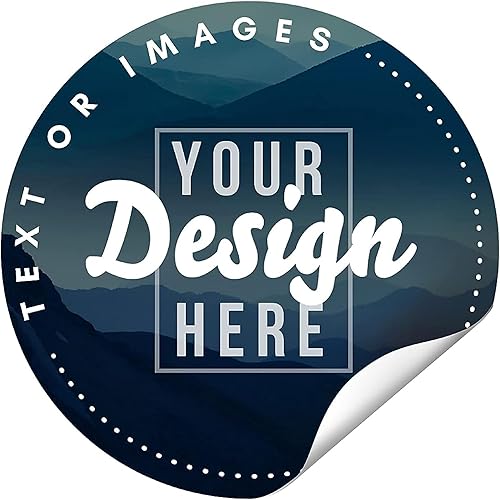 Calcomanías personalizadas para logotipo de empresa, 25 120 cantidades, etiquetas de vinilo personalizadas con texto e imagen o foto, etiquetas de