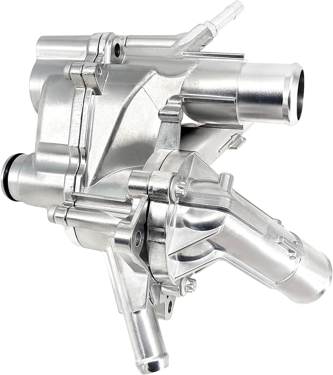 Upg Alum Engine Coolant T-Stat Housing Assy For 17-20 Ford F-150
