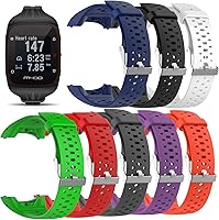 Vista 8 de Correa de repuesto compatible con Polar M430M400 GPS Smart Sports Watch Pulsera de silicona suave