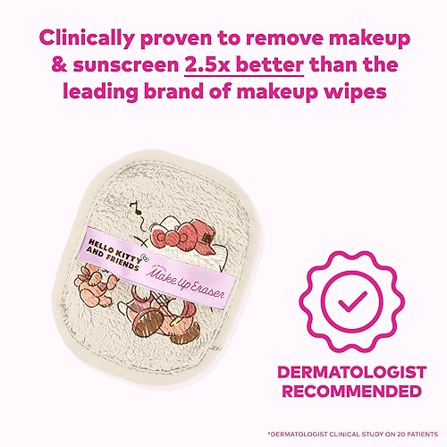 Miniatura 2 de El borrador de maquillaje original, juego de 7 días, borra todo el maquillaje con solo agua, incluyendo rímel impermeable, delineador de ojos, base,