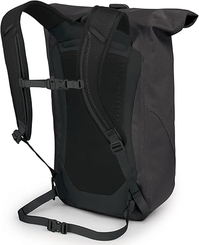 Miniatura 3 de Osprey Arcane Roll Top 25L Mochila impermeable para portátil, color negro lavado