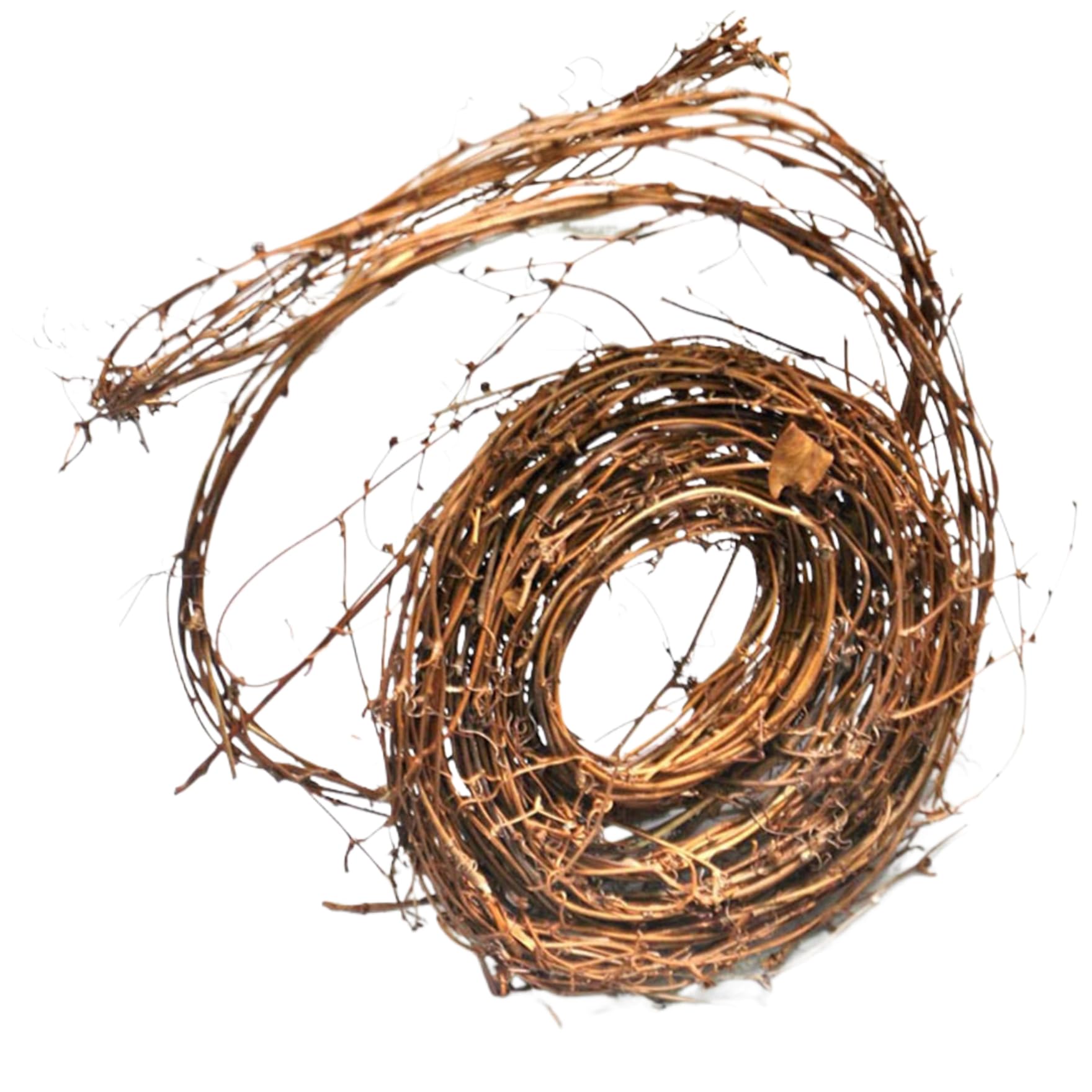 Hperu Grapevine Garland, 2Pcs 15ft Natural Bendable Vine Twig for Wreath Making Christmas Decor - Vine Garland