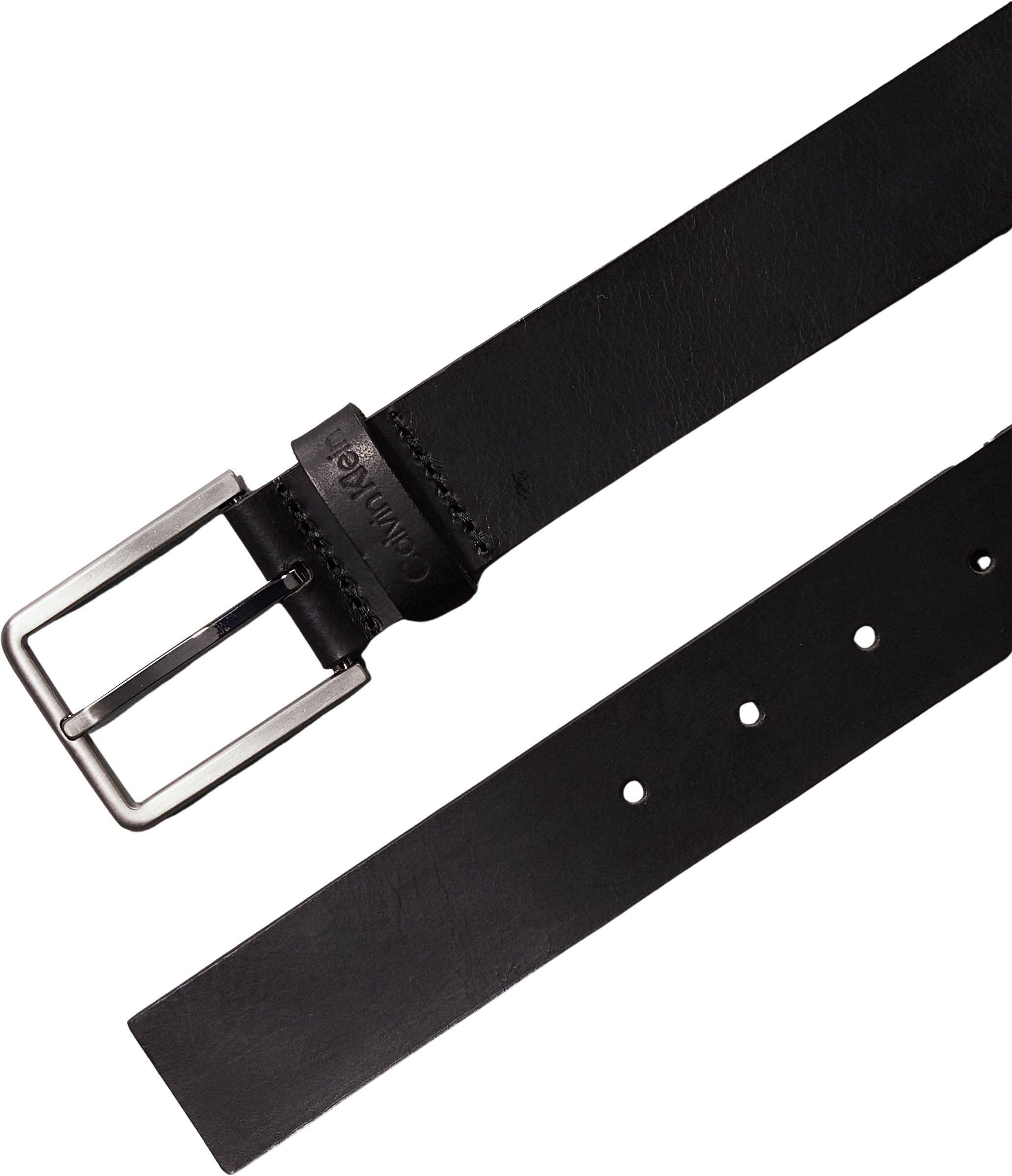 Calvin Klein Uomo Cintura 3.5 cm Essential Belt Cintura in Pelle