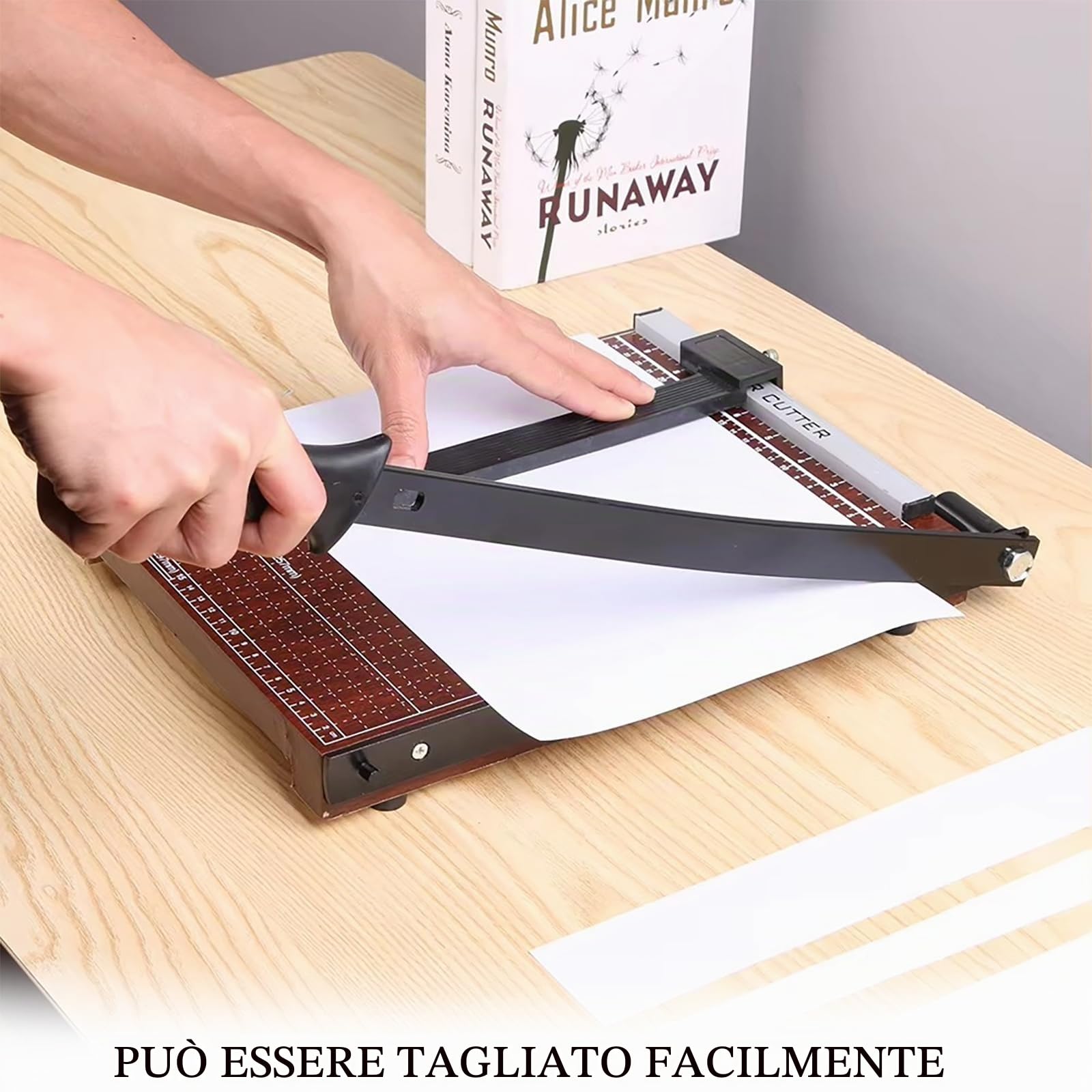 NEWUN Taglierina A3, Taglierina per Carta, Taglierina Professionale,Per Scuole e Uffici, Taglierina carta, per Scuole e Uffici,Taglierina per Foto, Cartoncino,Capacità di Taglio di Circa 12 fogli/Ora