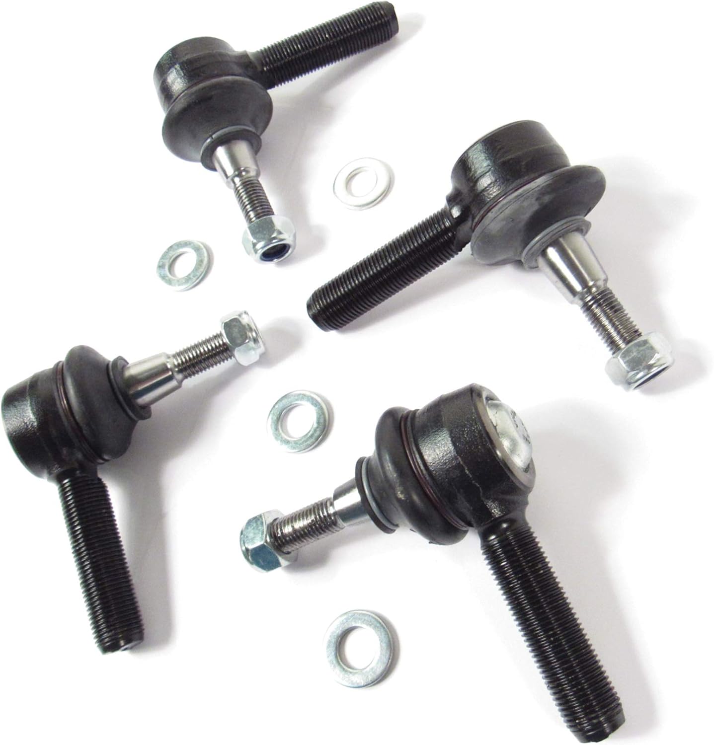 Atlantic British Ltd. Steering Tie Rod Ends, Set of 4 RTC5869 RTC5870 for Land Rover Discovery 1 (1994-1999)
