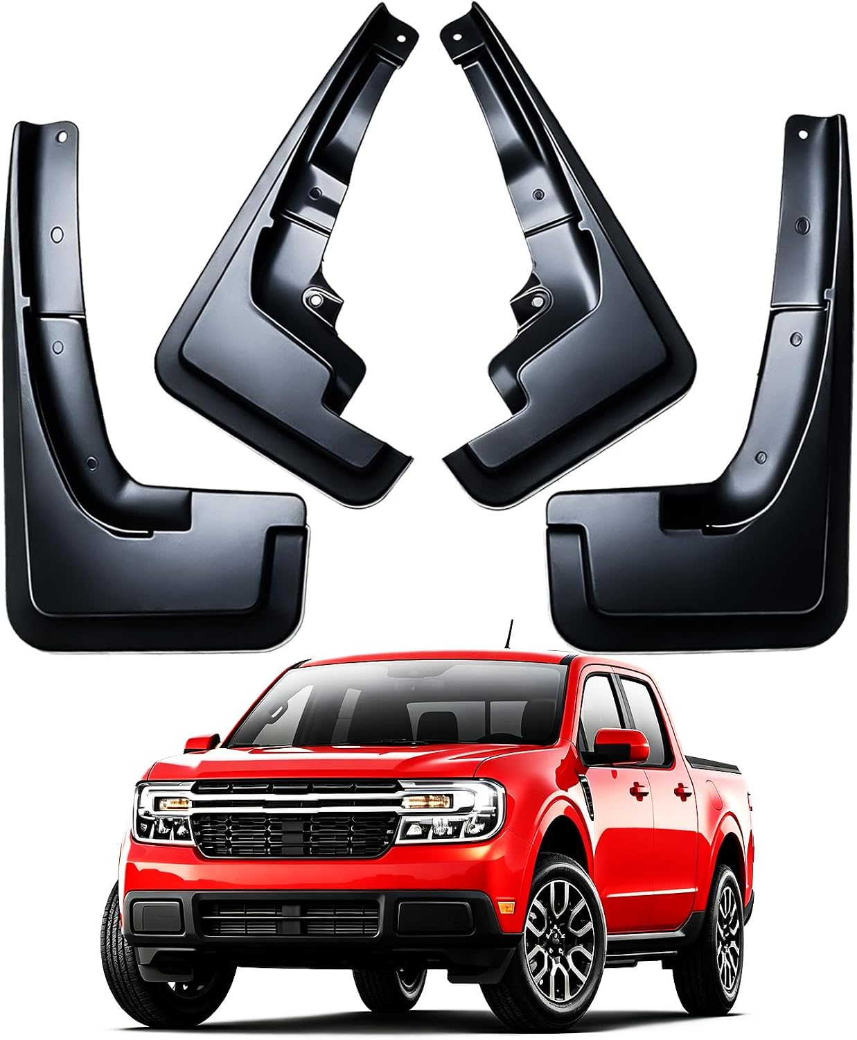 4PCS Mud Flaps for Ford Maverick 2022-2026