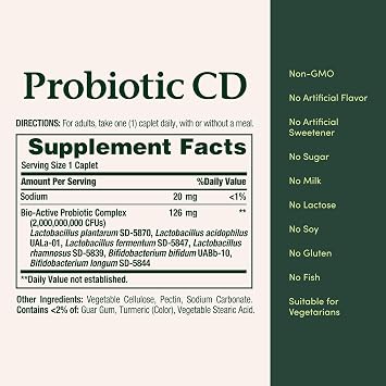 Nature's Bounty Probiotic 10 Daily Probiotic Supplement for Digestive, Immune, and Upper Respiratory Support, Ultra Strength, 30 Capsules 1 Pack