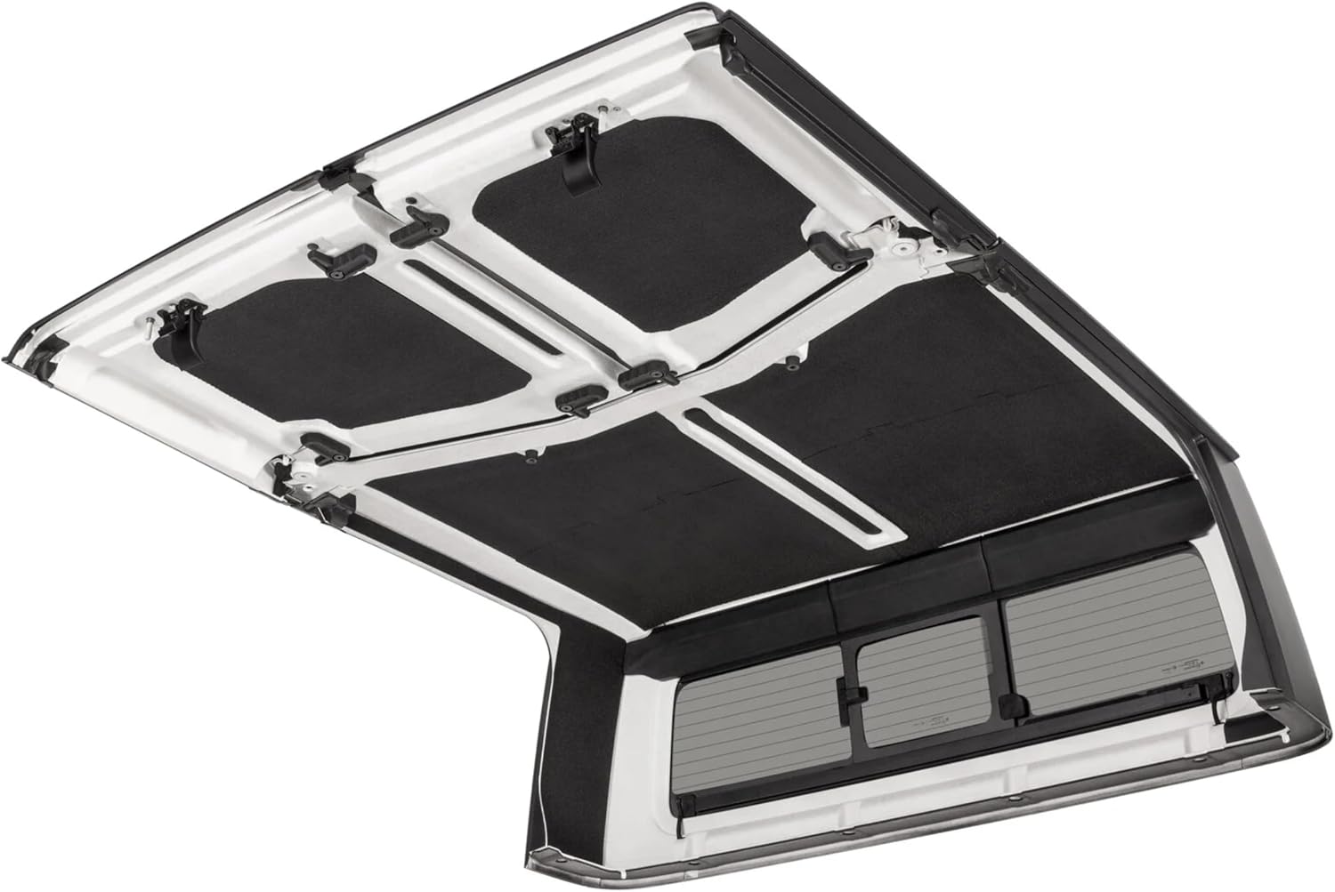 QuadraTop Acoustic Hardtop Headliner Kit - Fits Jeep Wrangler JLU, JKU & Gladiator JT 2007-2025 - Jeep Sound Deadening Roof Insulation - Jeep Gladiator Headliner (Gladiator JT 2018-2025)