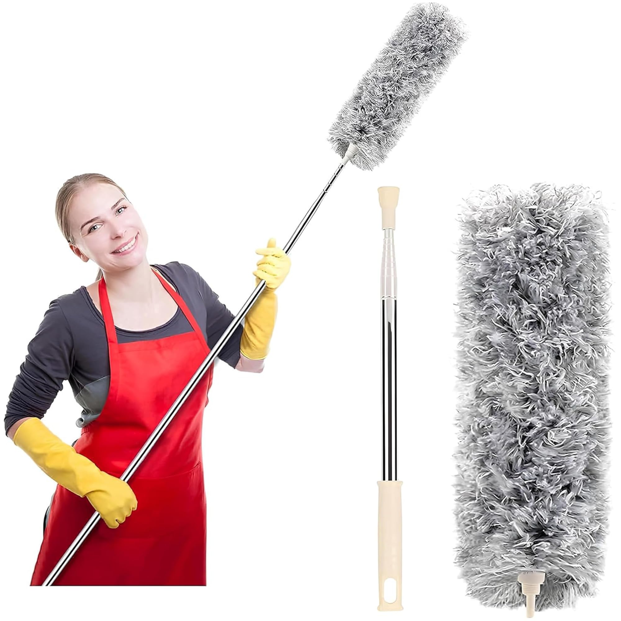 See full amazon price history chart for Vivatra Microfiber Feather Duster Bendable & Extendable Fan Cleaning Duster with 100 inches Expandable Pole Handle Washable Duster for High Ceiling Fans,Window Blinds, Furniture Vivatra Microfiber Feather Duster Bendable & Extendable Fan Cleaning Duster with 100 inches Expandable Pole Handle Washable Duster for High Ceiling Fans,Window Blinds, Furniture (B0D2RLM8KD) Amazon Price History, Amazon Price Tracker