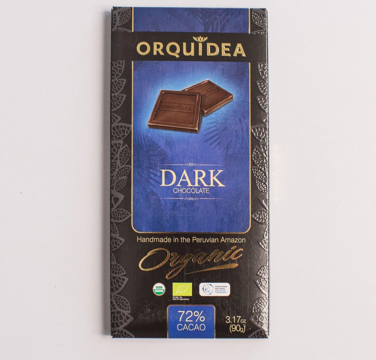 Delightfully Dark Chocolate Peruvian Chocolate by Orquidea