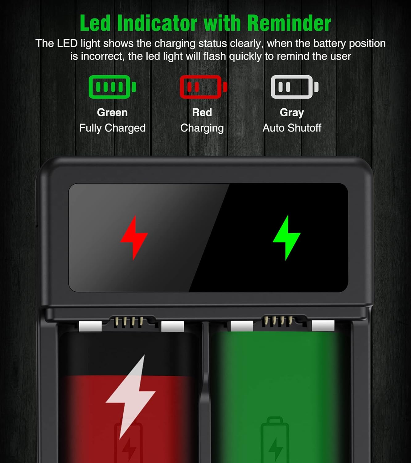 2x2550mAh Rechargeable Battery for Xbox One/Xbox Series X|S, Xbox Rechargeable battery pack for Xbox One/ Xbox S/ Xbox X/ Xbox Elite Controller, Xbox Controller Battery Pack with Charging Station