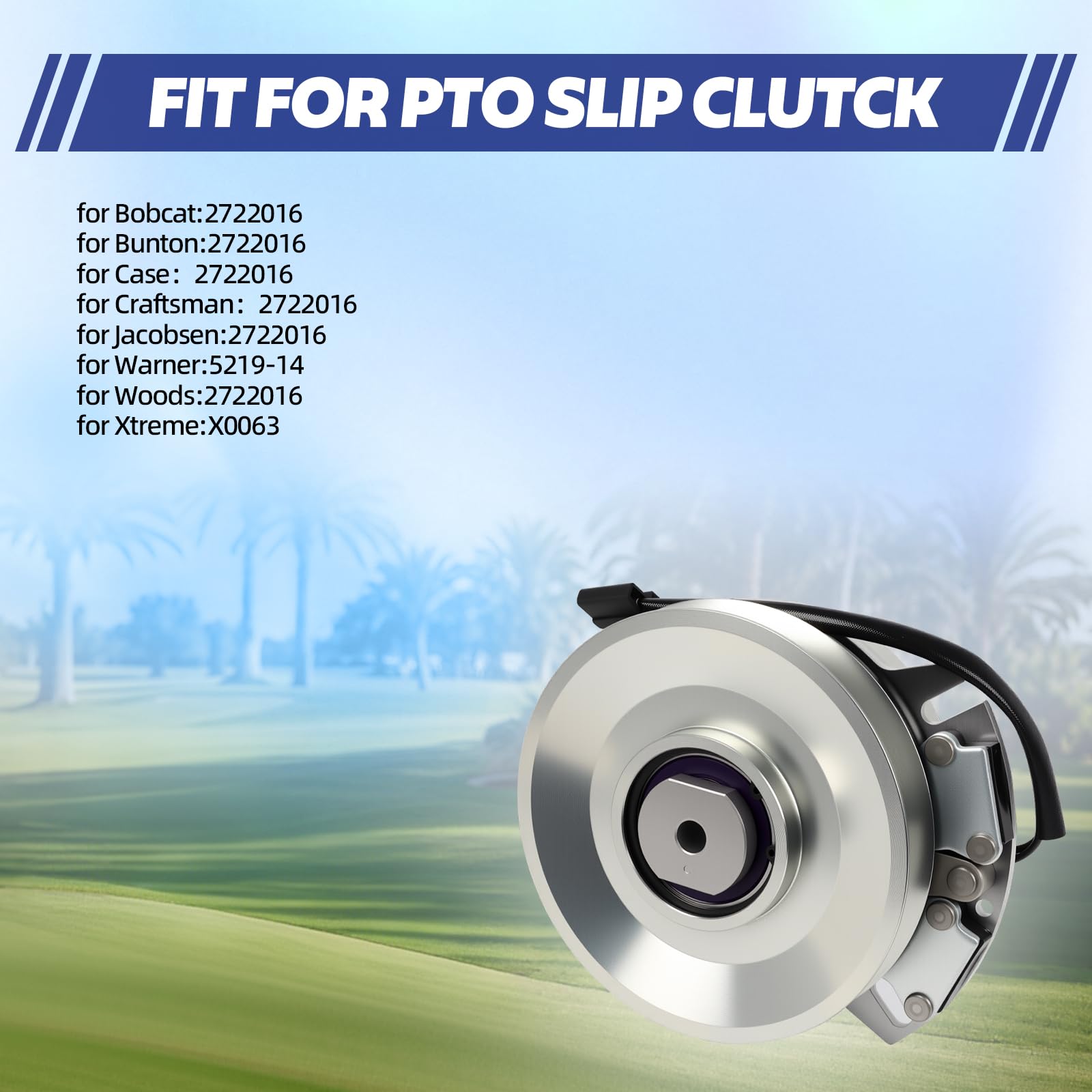 Embrague eléctrico de toma de fuerza para ME1952K MZ1952K MZ2561K MZ2761 ME2052B Número de pieza de repuesto 2722016 5219-14