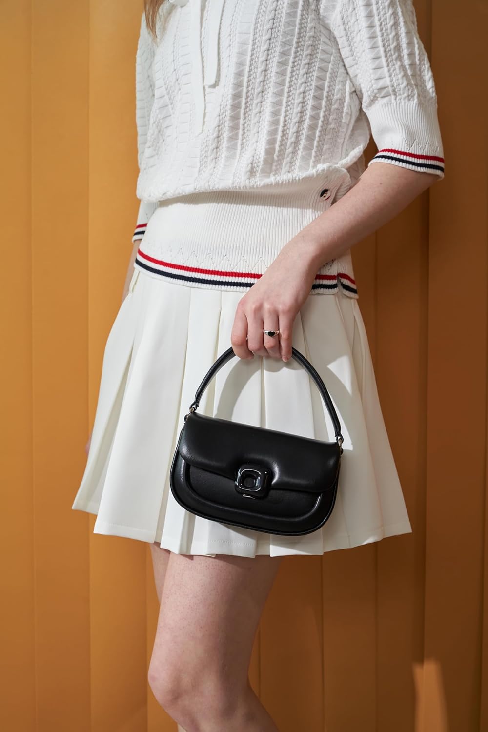 LA FESTIN Small Crossbody Purse for Women Leather Crossbody Bag Mini Clutch Handbags - Image 3