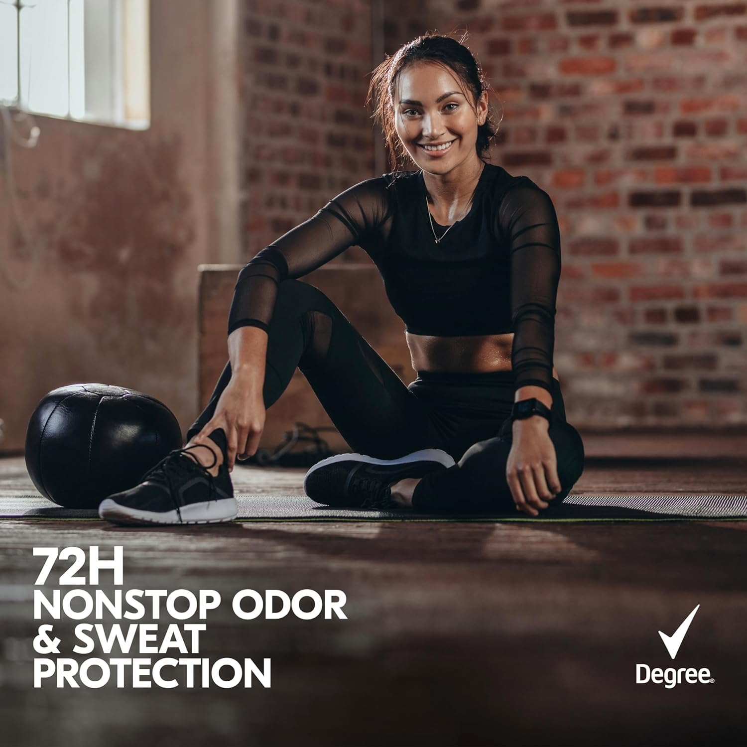 Degree Advanced Antiperspirant 72-Hour Sweat & Odor Protection White Flowers & Lychee Deodorant for Women with MotionSense Technology 2.6 oz, (Pack of 4)