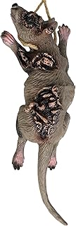 Halloween Decor Haning Rat Prop Realistic Looking Spooky Mice Rats Fake Dead Mouse Terrible Prank Props Cats Dogs Interesting Toys Halloween Party Favors Vampire Rats for Haunted House Decoration