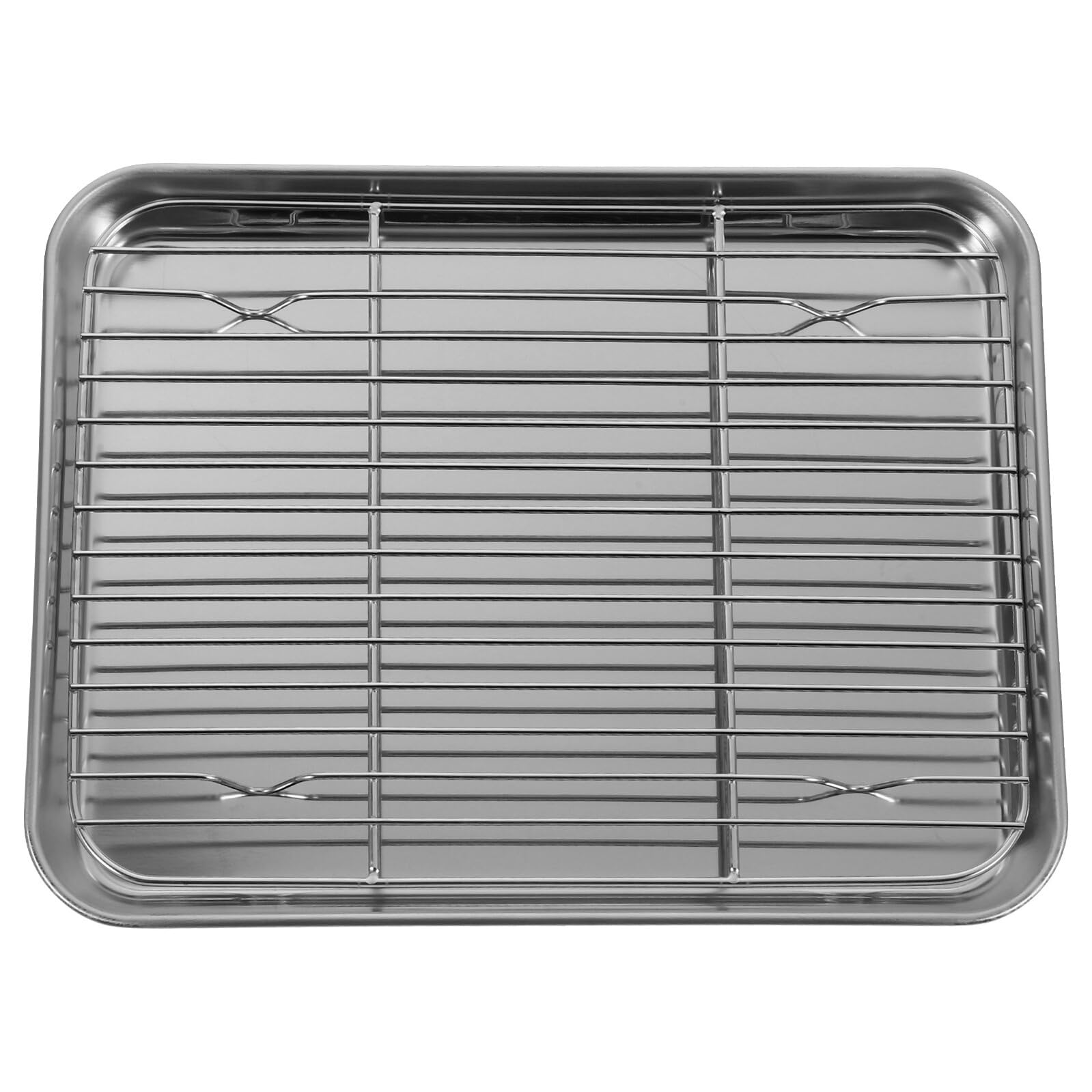 Plaques de cuisson robustes de qualité durable en acier inoxydable avec grille
