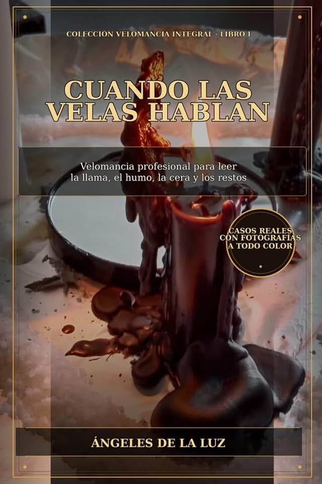 CUANDO LAS VELAS HABLAN: IMAGENES REALES Cómo leer las Llamas, Humo, Cera y los Restos. Velomancia Profesional. (COLECCION VELOMANCIA INTEGRAL)