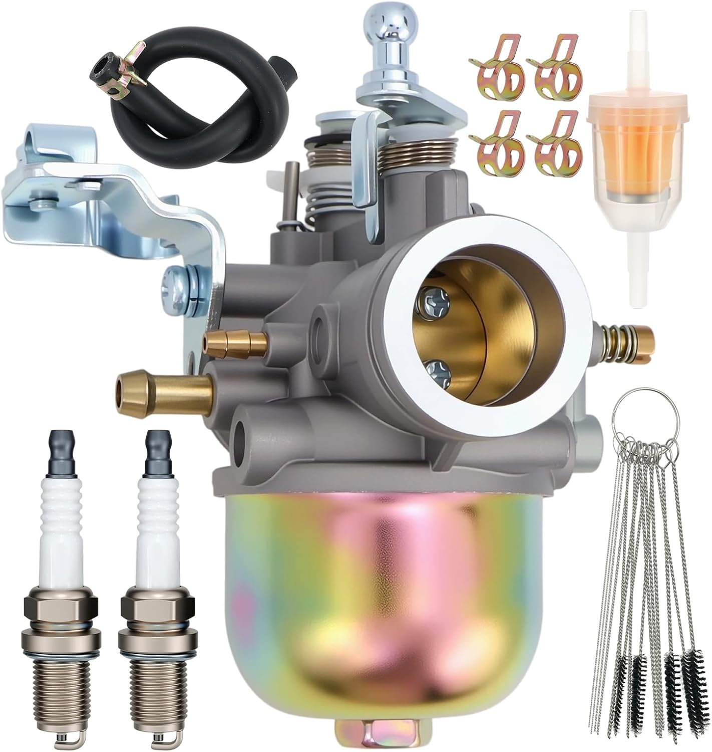 Autu Parts J24-14101-00 Carburetor Compatible with Yamaha G1 2 Cycle 1983 1984 1985 1986 1987 1988 1989 Golf Cart J24-14101-01