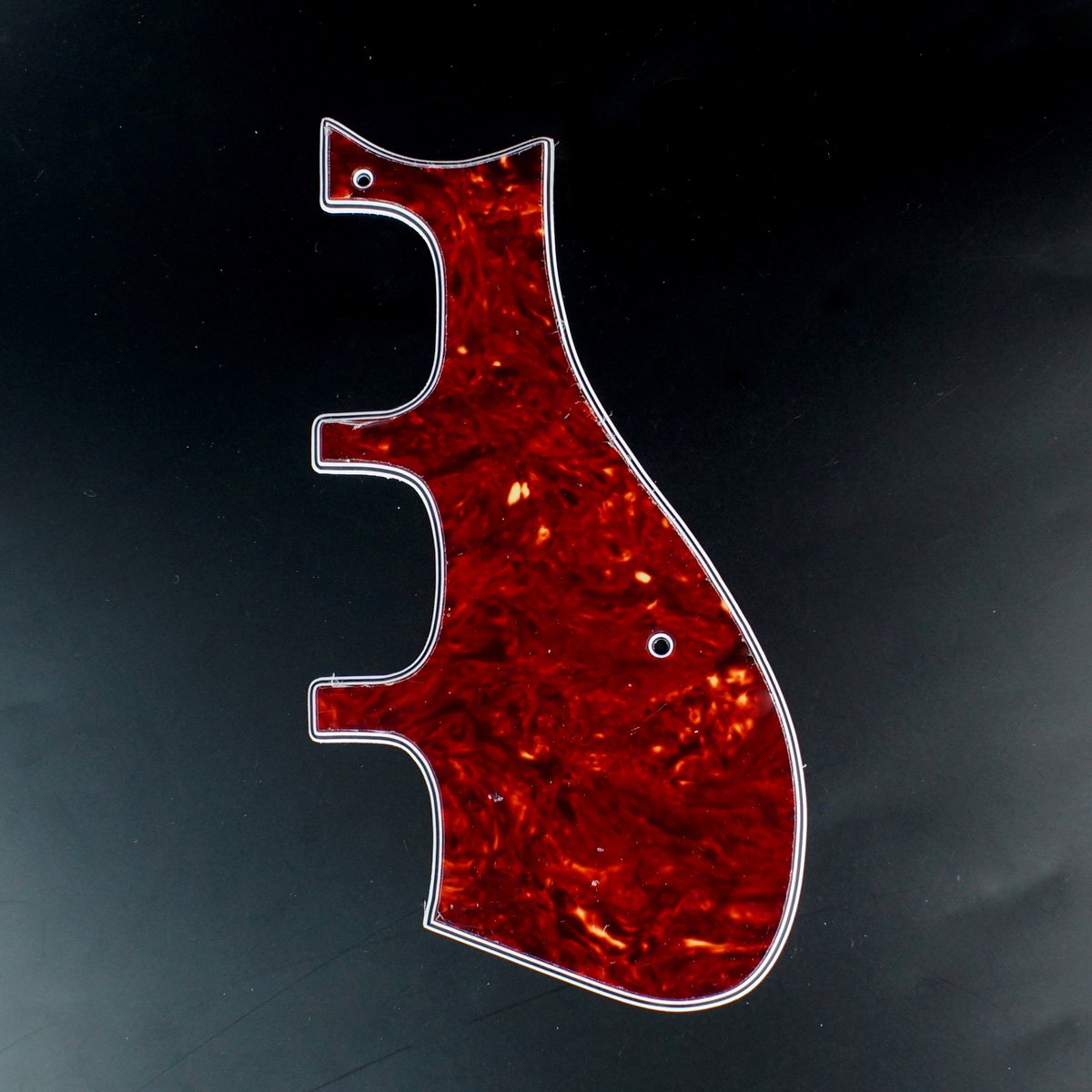 (D75) Custom Guitar Pickguard For Harmony H75 H78 Silvertone 1454 airline 7230 Red-Tortoise
