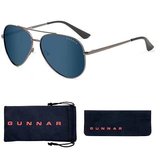 GUNNAR - Premium Gaming and Computer Glasses - Blocks 35-98% Blue Light - Vertex
