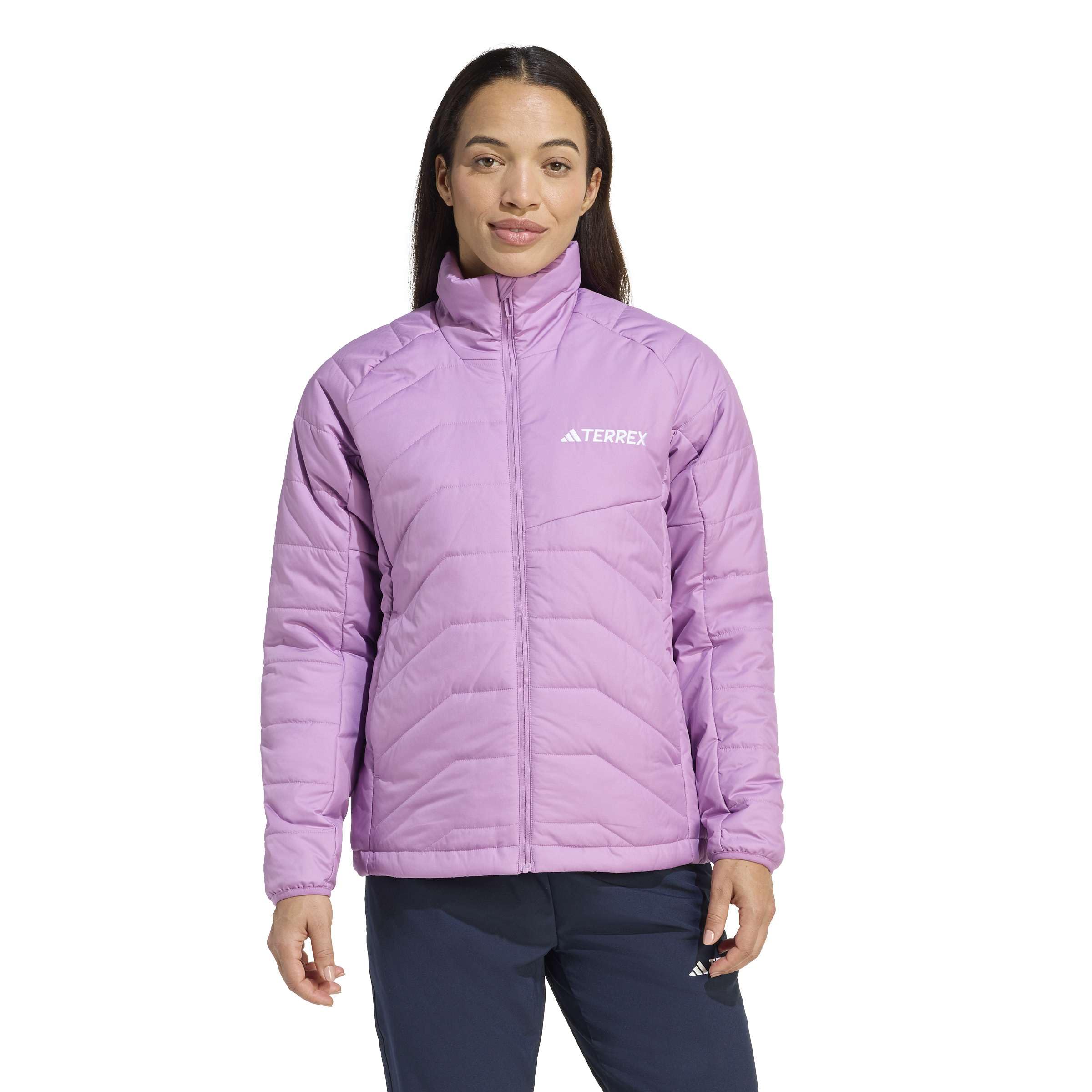 adidas Herren Terrex Multi Essentials CLIMAWARM Insulated Hooded Jacket