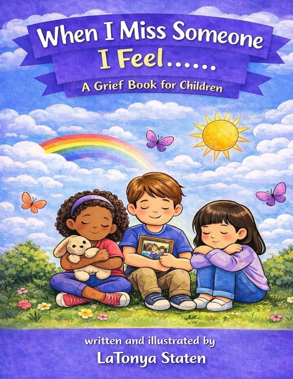 When I Miss Someone I Feel.................: A Grief and Loss Coloring Book for Children