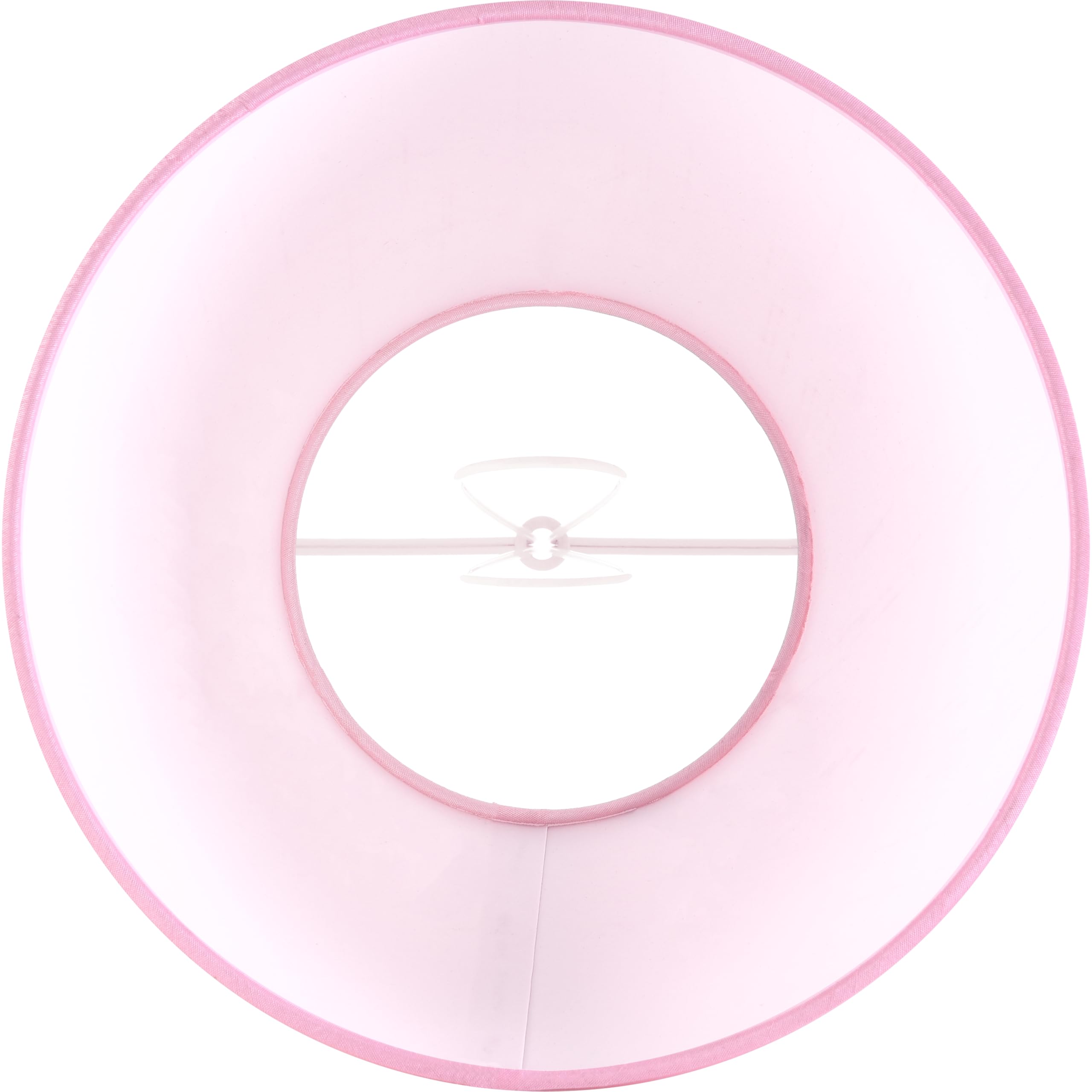 GO&SO Set di 6 paralumi per lampadario, lampadina a clip, 10,2 x 15,2 x 12,7 cm, tessuto rosa | Paralume piccolo per sostituzione lampade da tavolo,Per applique da parete soggiorno,Elegante paralume