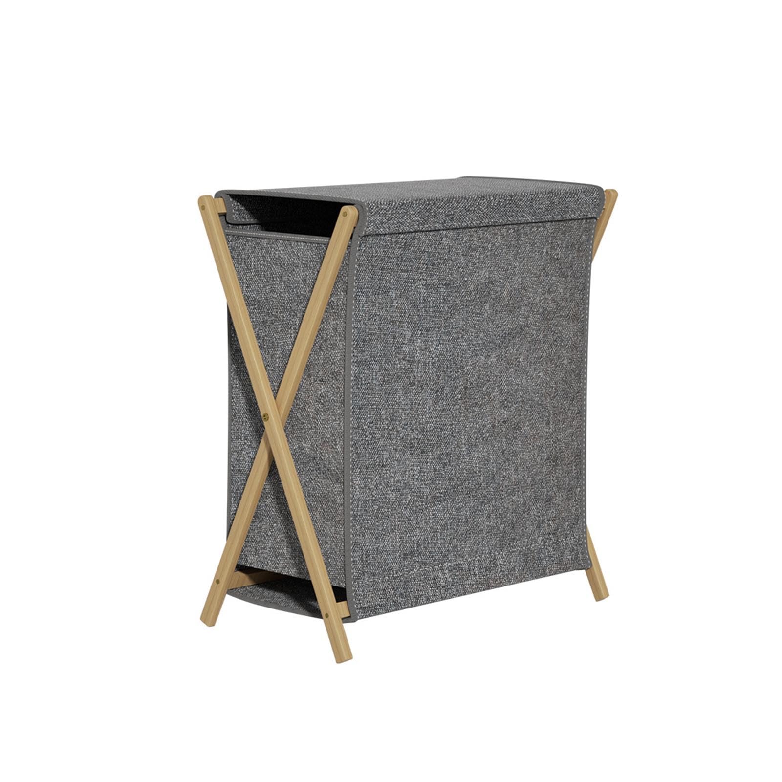 Folding Laundry Basket Household Storage,freestanding,large,foldable,portable,for office and living room