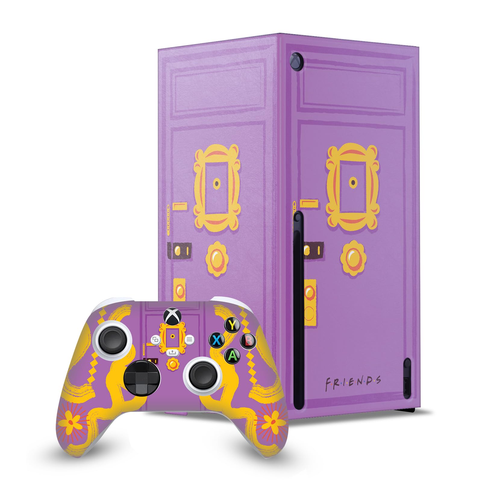Skin Xbox Series X Friends protège console poussière traces de doigts vinyle - 8