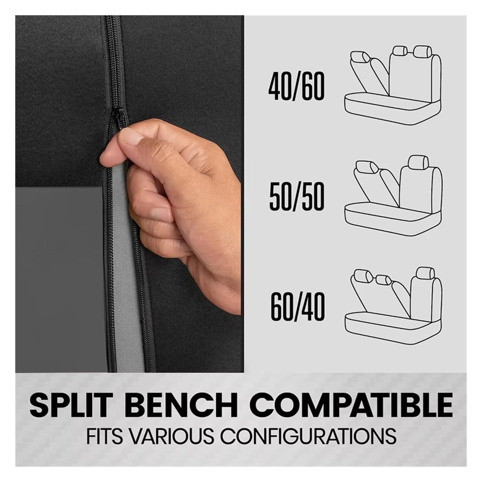 Set Copri-Sedile Coprisedili Universali Per Auto Con Coprivolante Set Di Protezioni Per Le Spalle Per La Maggior Parte Dei Camion Suv(Blu)