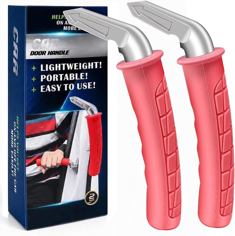 Alça de apoio veicular EILITWAY com revestimento de silicone – 2 unidades