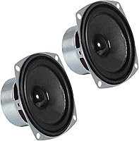 Vista 8 de Altavoz de audio de 10 W de 2 pulgadas, controlador de altavoz de rango completo de 4 ohmios, altavoz Bluetooth de graves de 53 mm para reparación