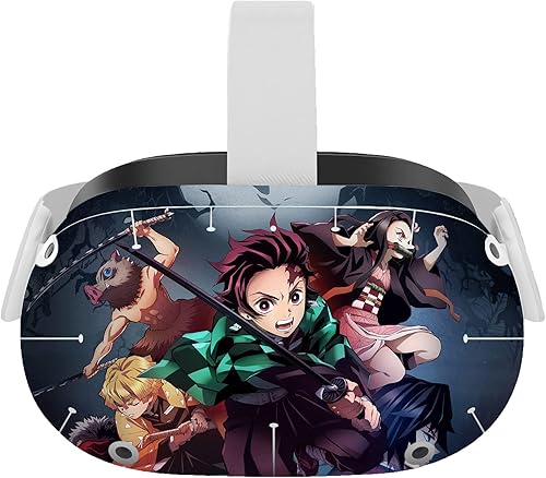 Miniatura 3 de O-culus Q-uest 2 Skin - Calcomanía de vinilo para auriculares y controladores Quest VR2, pegatinas O-culusM-ETA Q-uest 2 accesorios