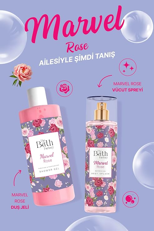 The Bath Factory Marvel Rose Vücut Spreyi 200 ML