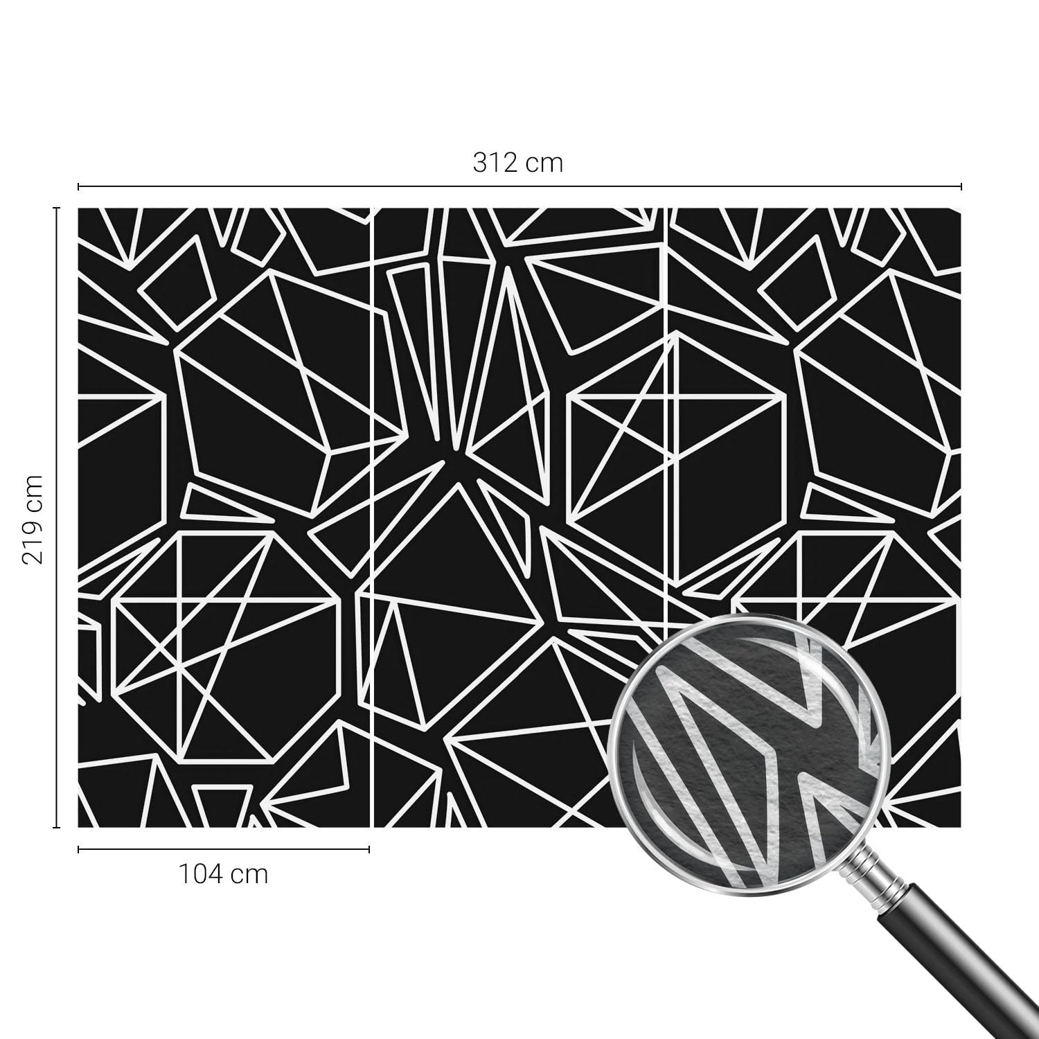 Mural Fotográfico Para Pared De Oficina 312x219 cm abstracción moderna