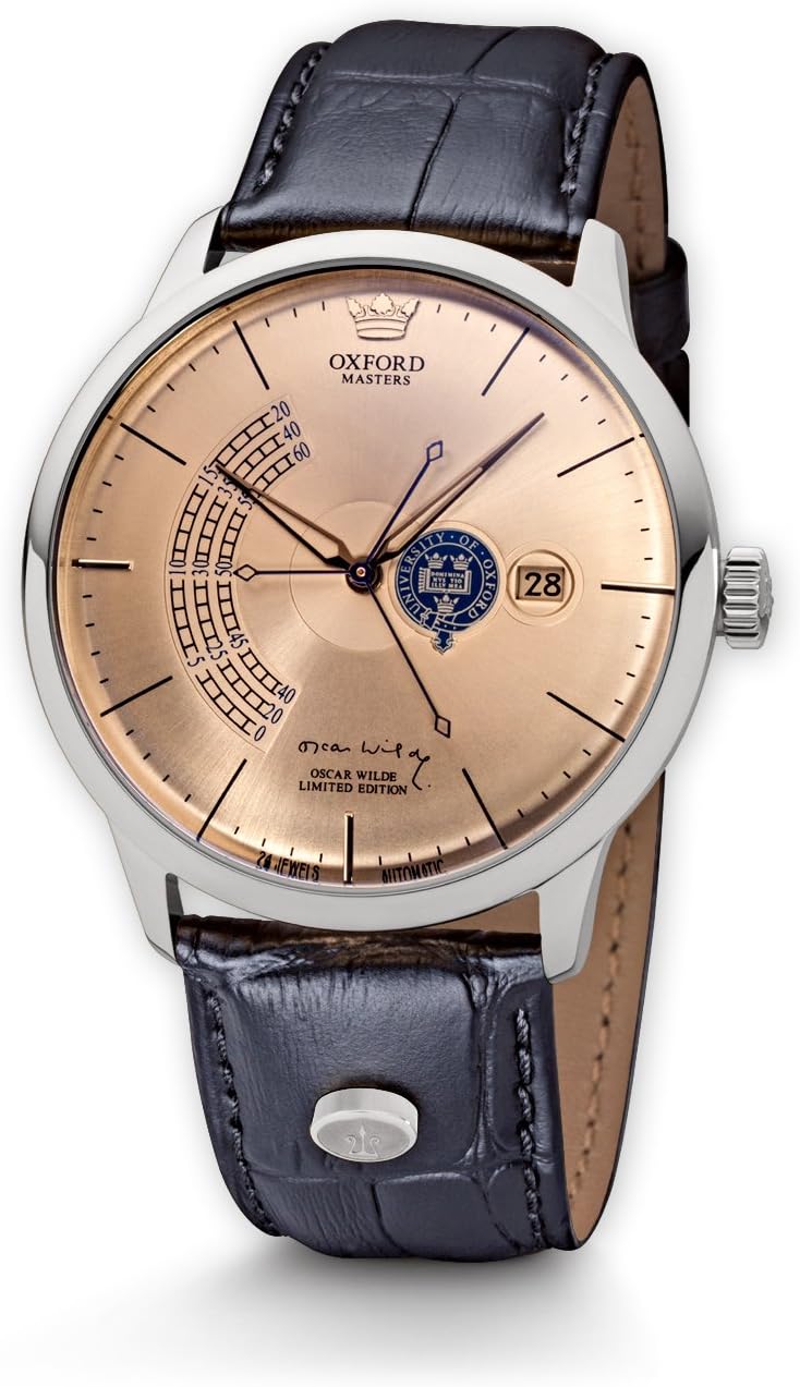 Kronsegler Oscar Wilde Men's Automatic Watch Oxford Masters Limit. Edition Steel Bronze