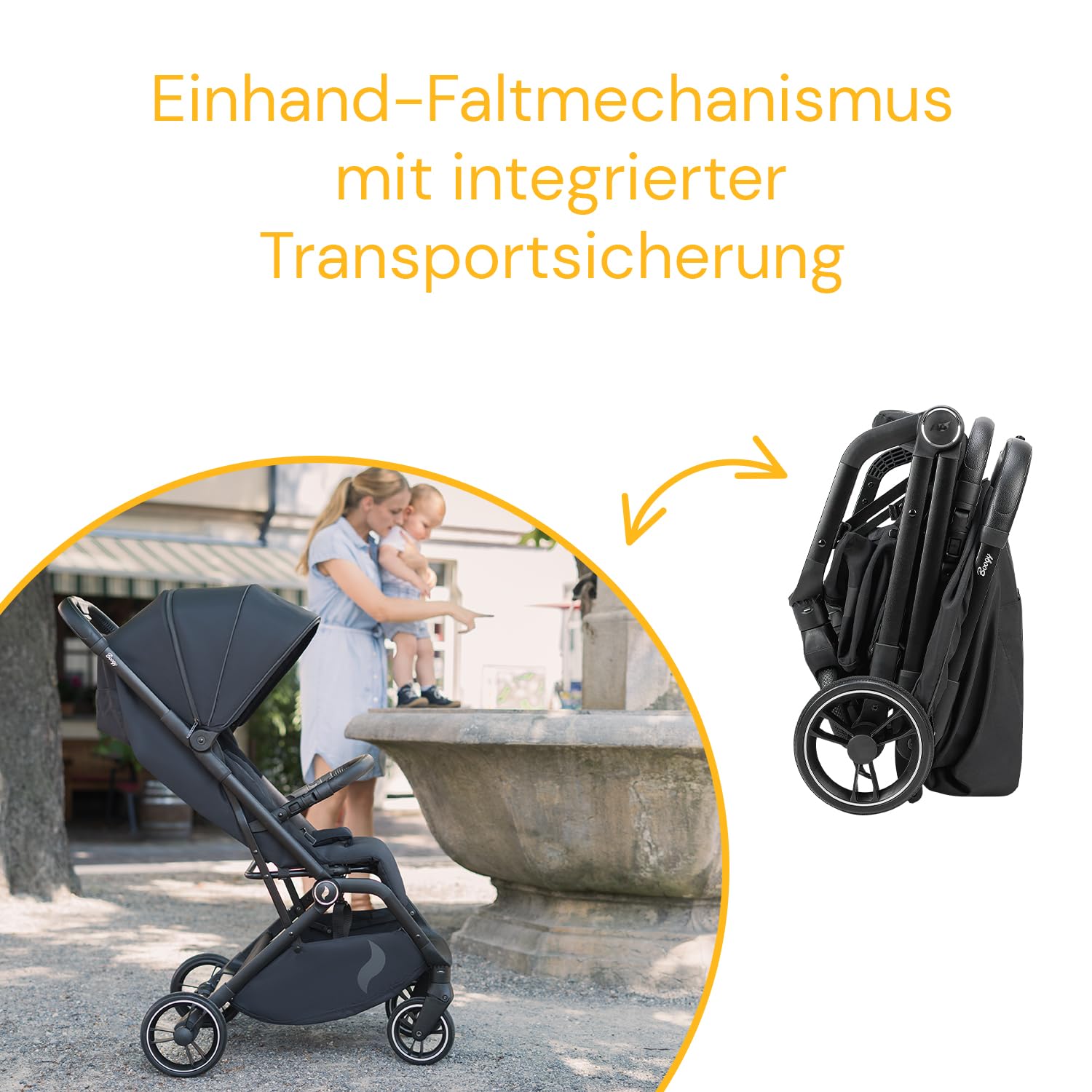 Passeggino Osann Boogy 2 Leggero Compatto 22 kg UPF 50+ Cobalt Blu